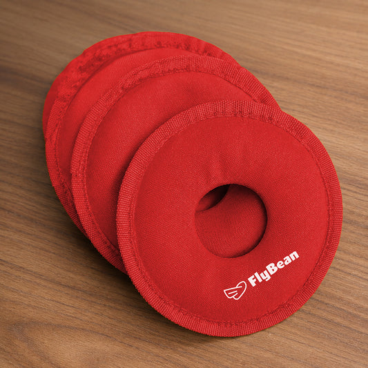4 Red FlyBean Bags