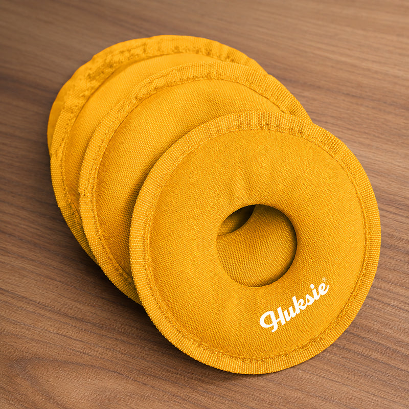 4 Gold Huksie Bags